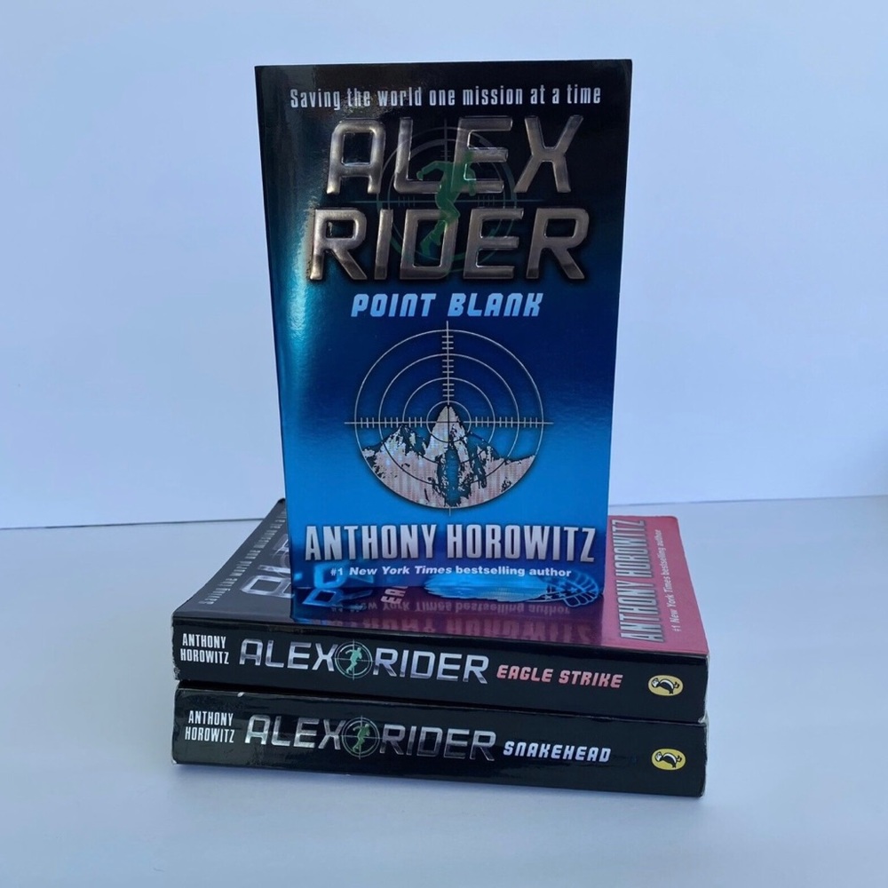 The ALEX RIDER 3-book collection by Anthony Horowitz